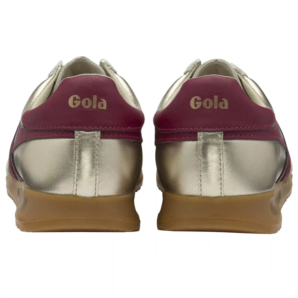 Gola Classics Women's Torpedo Glimmer Sneakers - Gold/Cerise