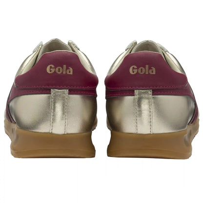 Gola Classics Women's Torpedo Glimmer Sneakers - Gold/Cerise