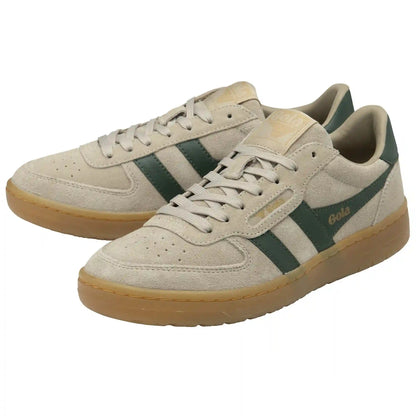 Gola Classics Women's Hawk Suede '86 Sneakers - Bone/Evergreen/Gum