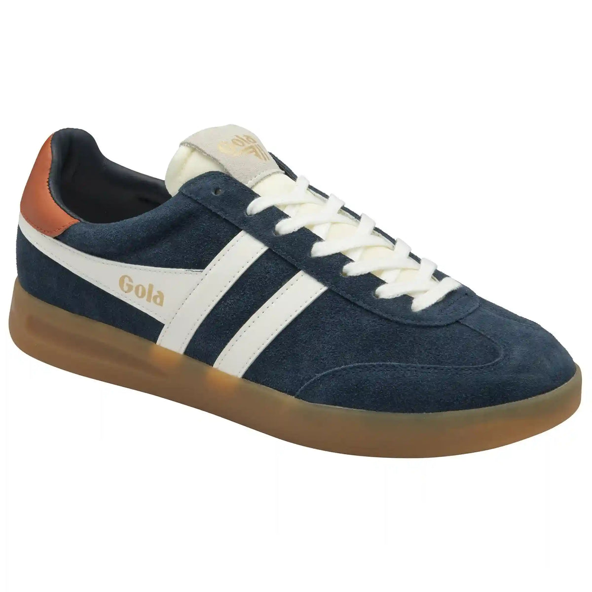 Gola Classics Men's Cyclone Sneakers - Navy/Off White/Moody Orange/Gum
