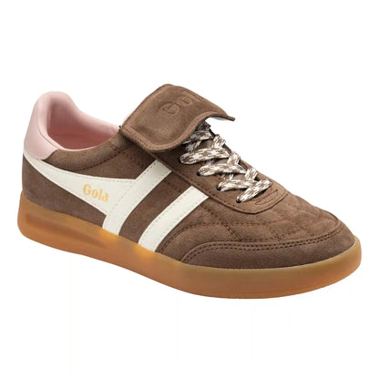 Gola Classics Women's Stadia '86 Sneakers - Otter/Off White/Chalk Pink/Gum