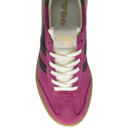 Gola Classics Women's Athena Sneakers - Fuchsia/Black/Evergreen/Gum