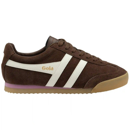Gola Classics Women's Apollo Sneakers - Dark Brown/Off White/Dusty Rose/Gum
