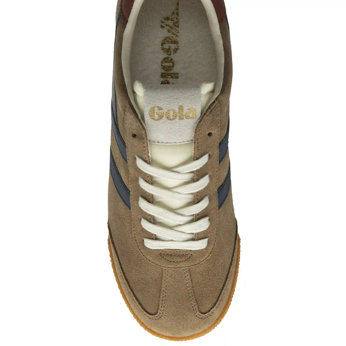 Gola Classics Men's Elan Sneakers - Tobacco/Navy/Rust