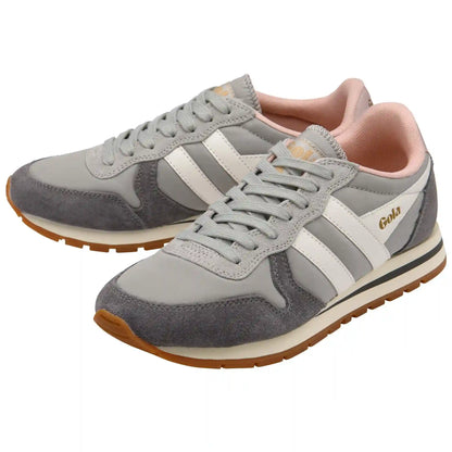 Gola Classics Women's Daytona Chute Sneakers - Light Grey/Ash/Off White