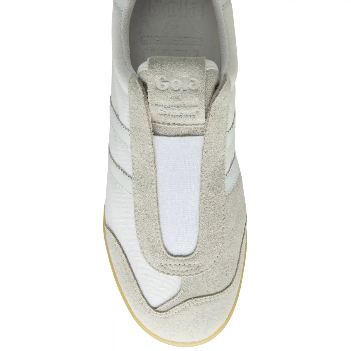 Gola Classics Men's Match Engineered Garment Sneakers - White/White/Gum