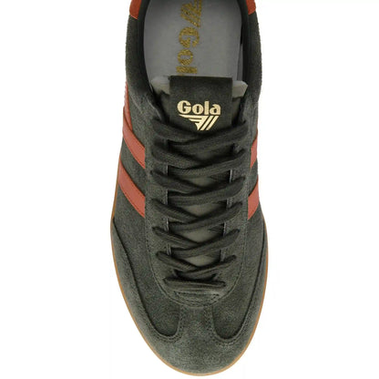 Gola Classics Men's Cyclone Sneakers - Dark Khaki/Moody Orange/Gum