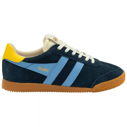 Gola Classics Women's Elan Sneakers - Navy/Vista Blue/Sun