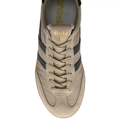 Gola Classics Men's Cyclone Nylon Sneakers - Bone/Dark Khaki/Black/Gum