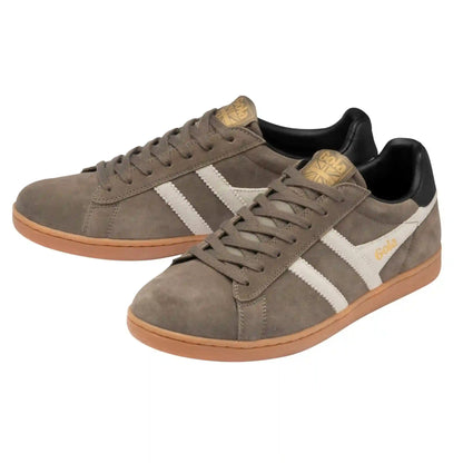 Gola Classics Men's Equipe II Suede Sneakers - Urban Moss/Off White/Black