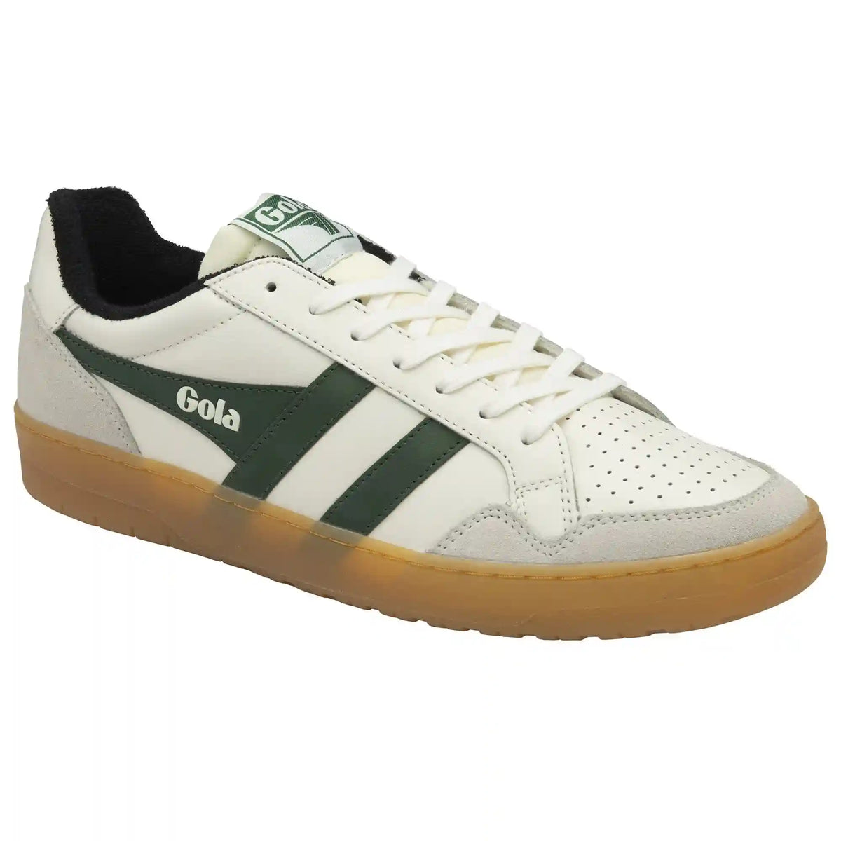 Gola Classics Men's Eagle '86 Sneakers - Off White/Evergreen/Black/Gum
