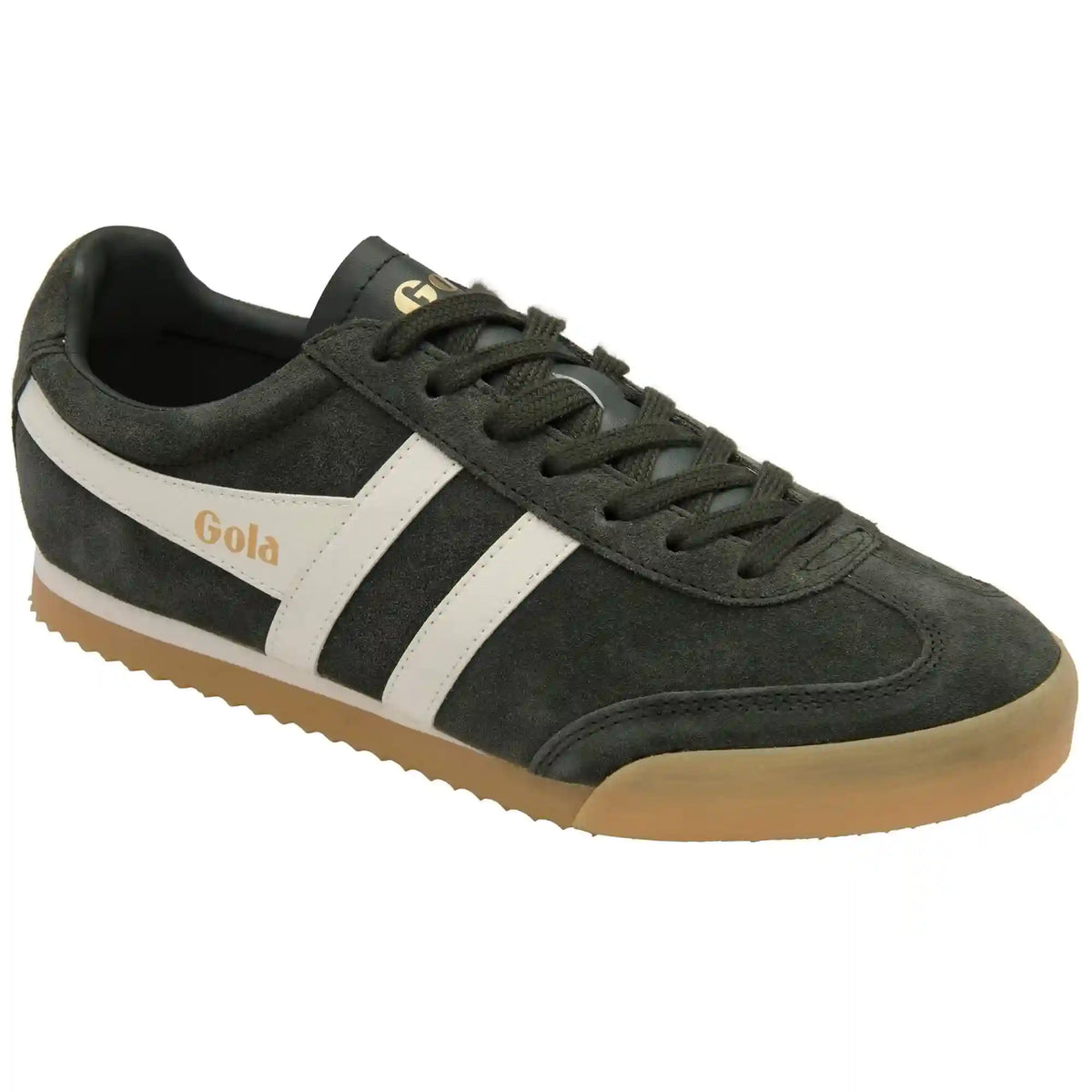 Gola Classics Men's Apollo Sneakers - Dark Khaki/Off White/Gum
