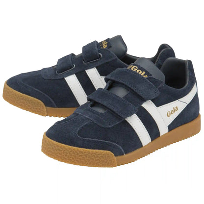 Gola Classics Kids' Harrier Strap sneakers - Navy/White