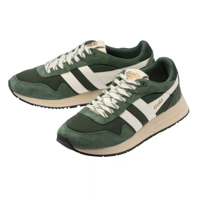 Gola Classics Men's Delta Sneakers - Evergreen/Off White