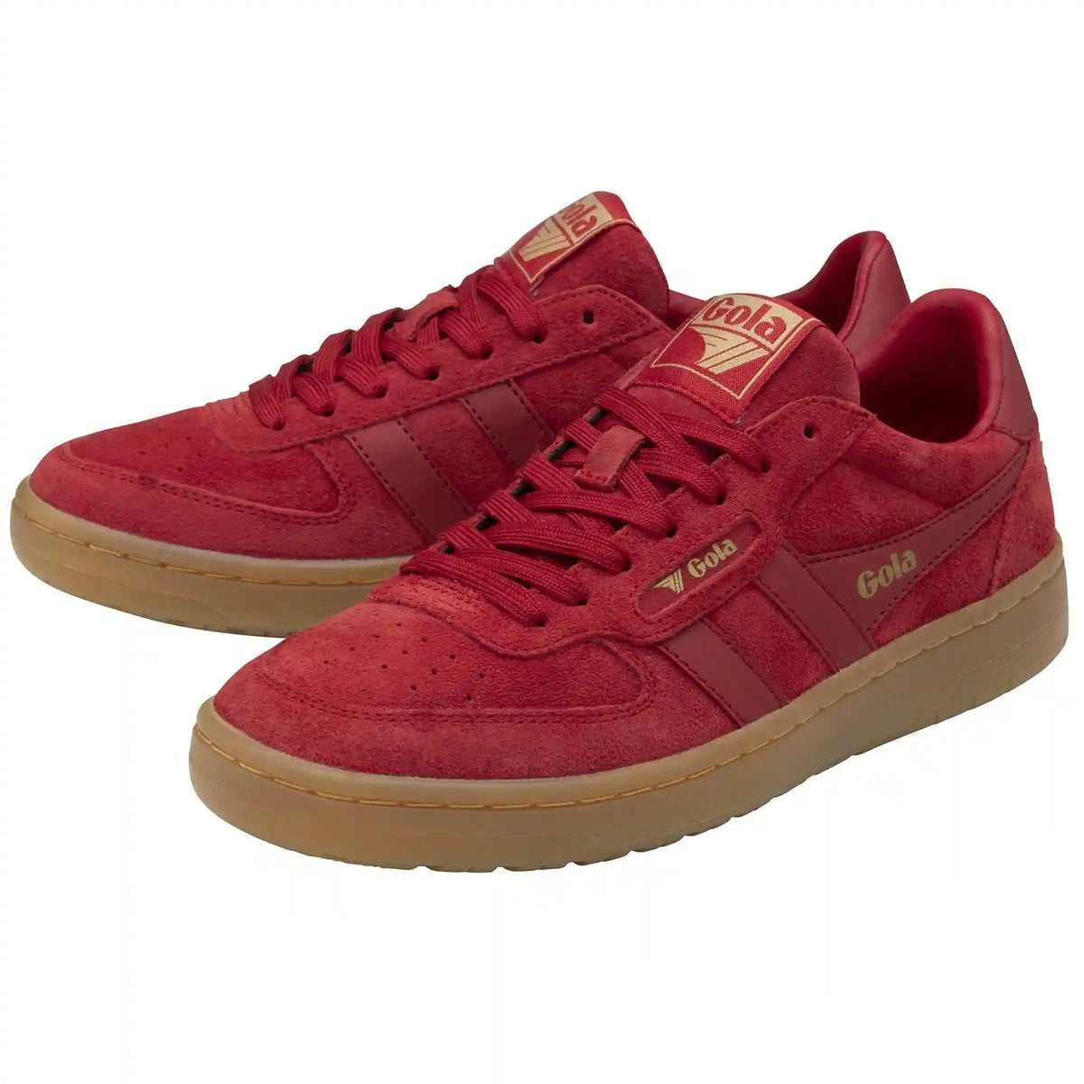 Gola Classics Women's Hawk Suede '86 Sneakers - Red/Gum
