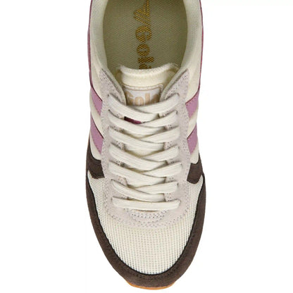 Gola Classics Women's Daytona Sneakers - Off White/Mocha/Candy