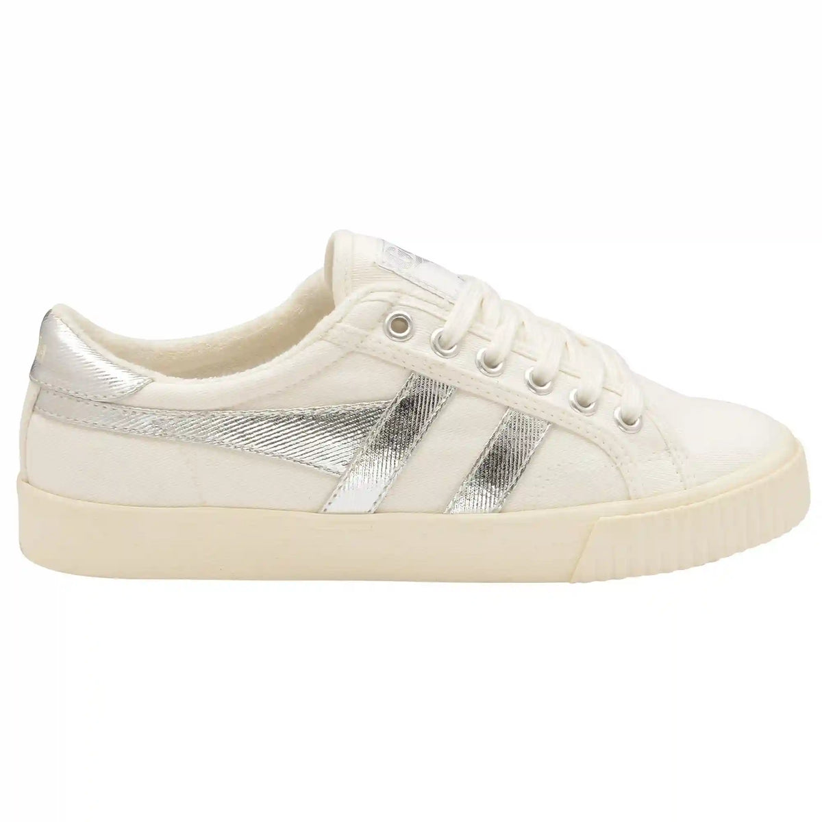 Gola Classics Women's Tennis Mark Cox Sneakers - Off White/Silver