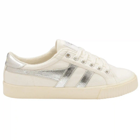 Gola Classics Women's Tennis Mark Cox Sneakers - Off White/Silver