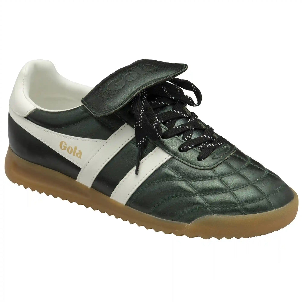Gola Classics Women's Stadium '86 Sneakers - Bottle Green/Off White