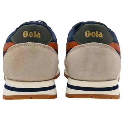 Gola Classics Men's Daytona Chute Sneakers - Navy/Bone/Moody Orange