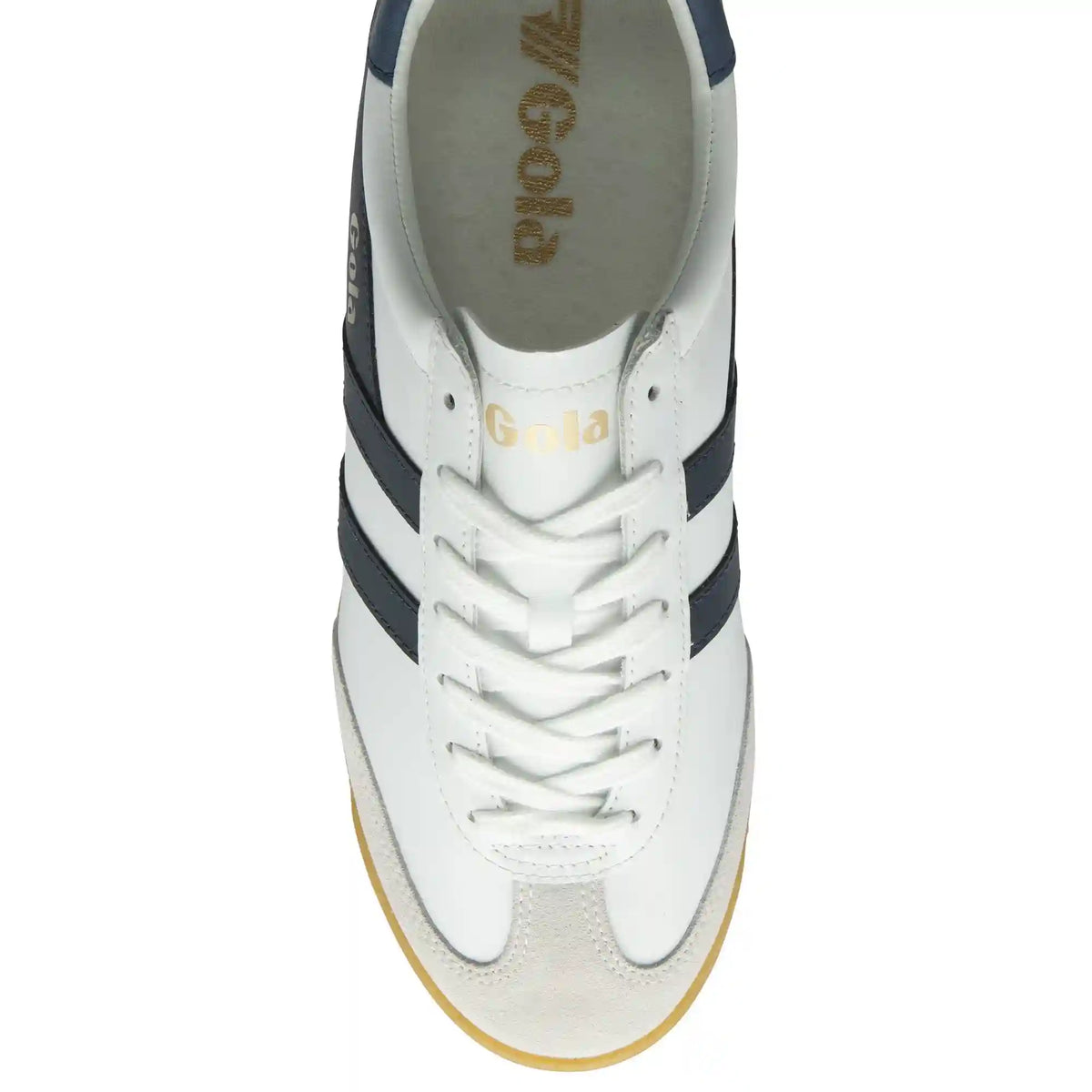 Gola Classics Men's Torpedo Leather Sneakers - White/Navy/Moonlight