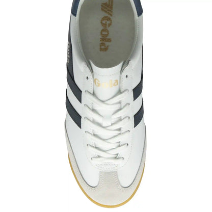 Gola Classics Men's Torpedo Leather Sneakers - White/Navy/Moonlight