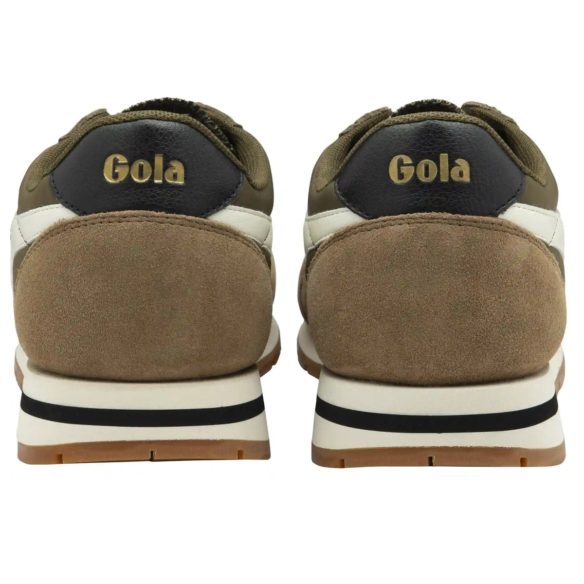 Gola Classics Men's Daytona Chute Sneakers - Khaki/Tobacco/Off White