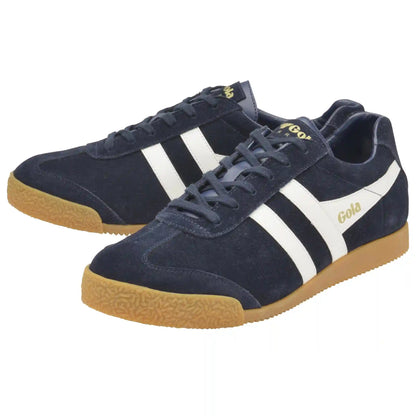 Gola Classics Men's Harrier Suede Sneakers - Navy/White