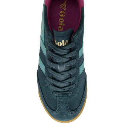 Gola Classics Women's Torpedo Sneakers - Dark Teal/Sea Mist/Fuchsia