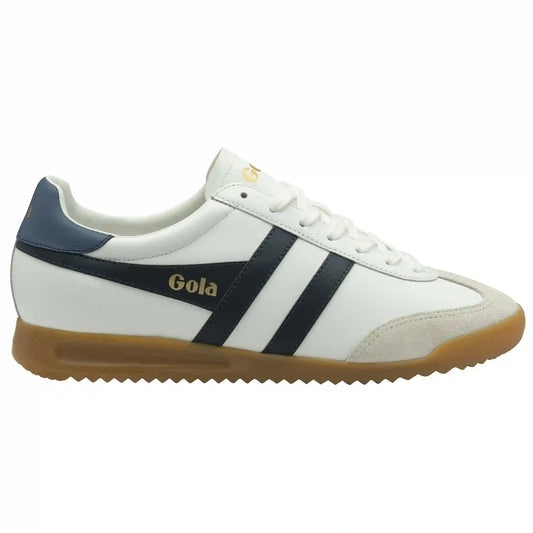 Gola Classics Men's Torpedo Leather Sneakers - White/Navy/Moonlight