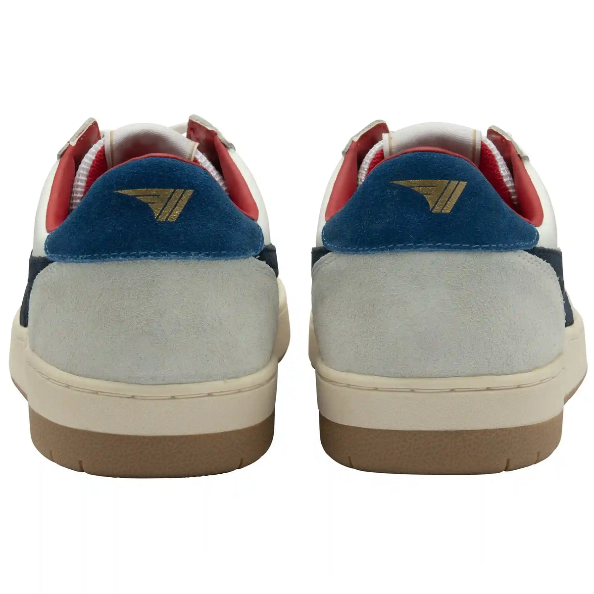 Gola Classics Men's Hawk Sneakers - White/Navy/Marine Blue