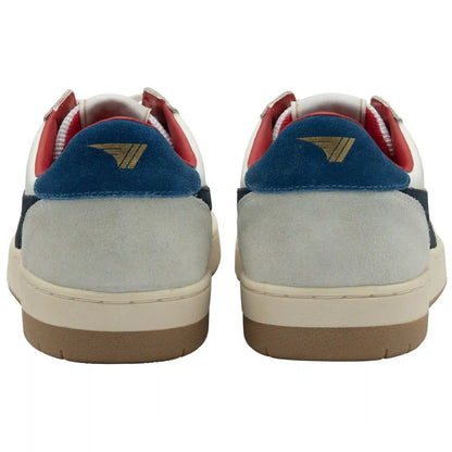 Gola Classics Men's Hawk Sneakers - White/Navy/Marine Blue