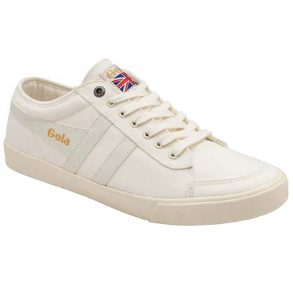 Vegan Gola Classics Men's Comet Plimsoll Sneakers - Off White/Off White/Off White