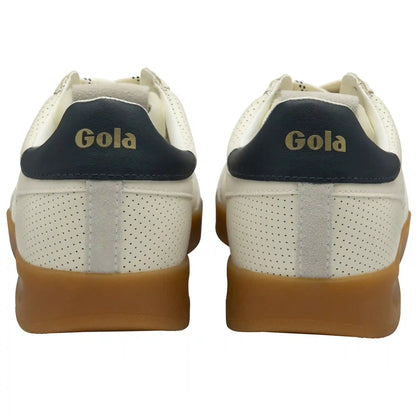 Gola Classics Men's Cyclone Leather '76 Sneakers - Off White/Navy/Gum