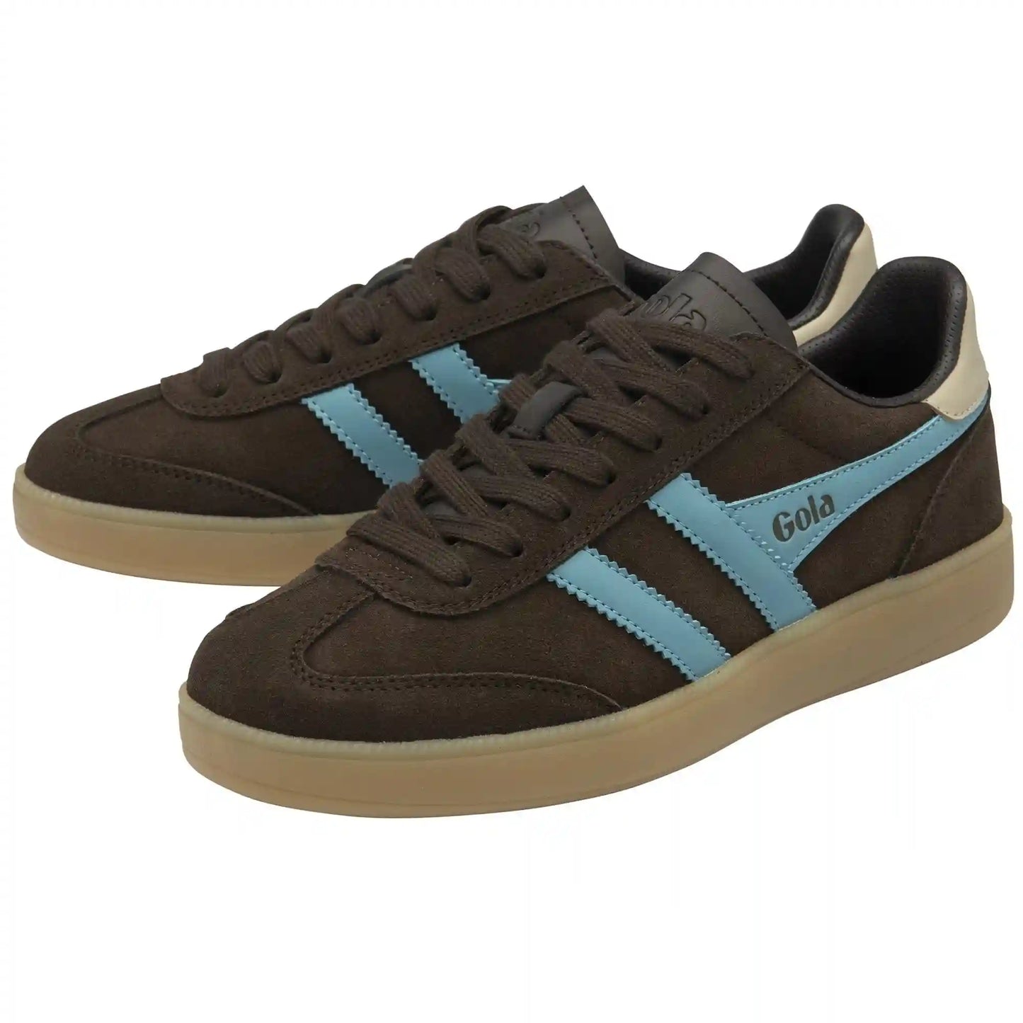 Gola Classics Women's Viper Sneakers - Dark Brown/Ocean/Bone/Gum