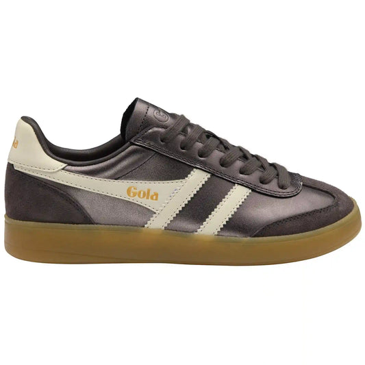 Gola Classics Women's Viper Metallic Sneakers - Pewter/Off White/Gum
