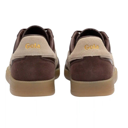 Gola Classics Men's Viper Serra Sneakers - Dark Brown/Bone/Gum