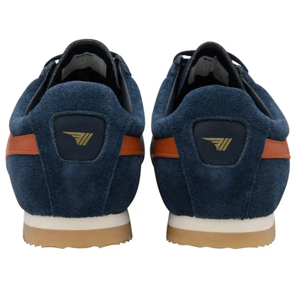 Gola Classics Men's Apollo Sneakers - Navy/Moody Orange/Gum