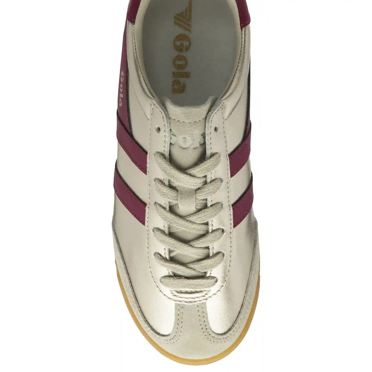 Gola Classics Women's Torpedo Glimmer Sneakers - Gold/Cerise