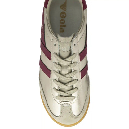 Gola Classics Women's Torpedo Glimmer Sneakers - Gold/Cerise