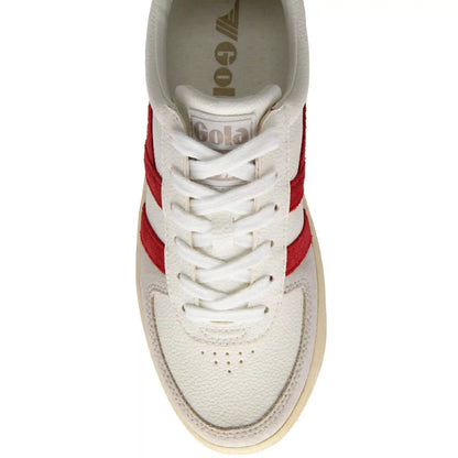 Gola Classics Women's Grandslam Trident Sneakers - White/Lollipop/Bone