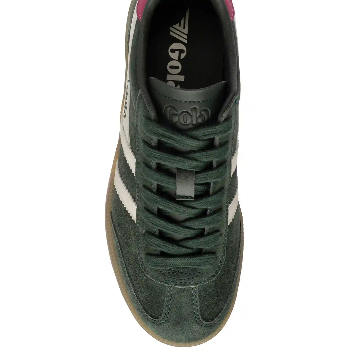 Gola Classics Women's Viper Sneakers - Dark Khaki/Off White/Fuchsia/Gum