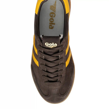 Gola Classics Men's Cyclone Sneakers - Mocha/Sun/Mocha/Gum