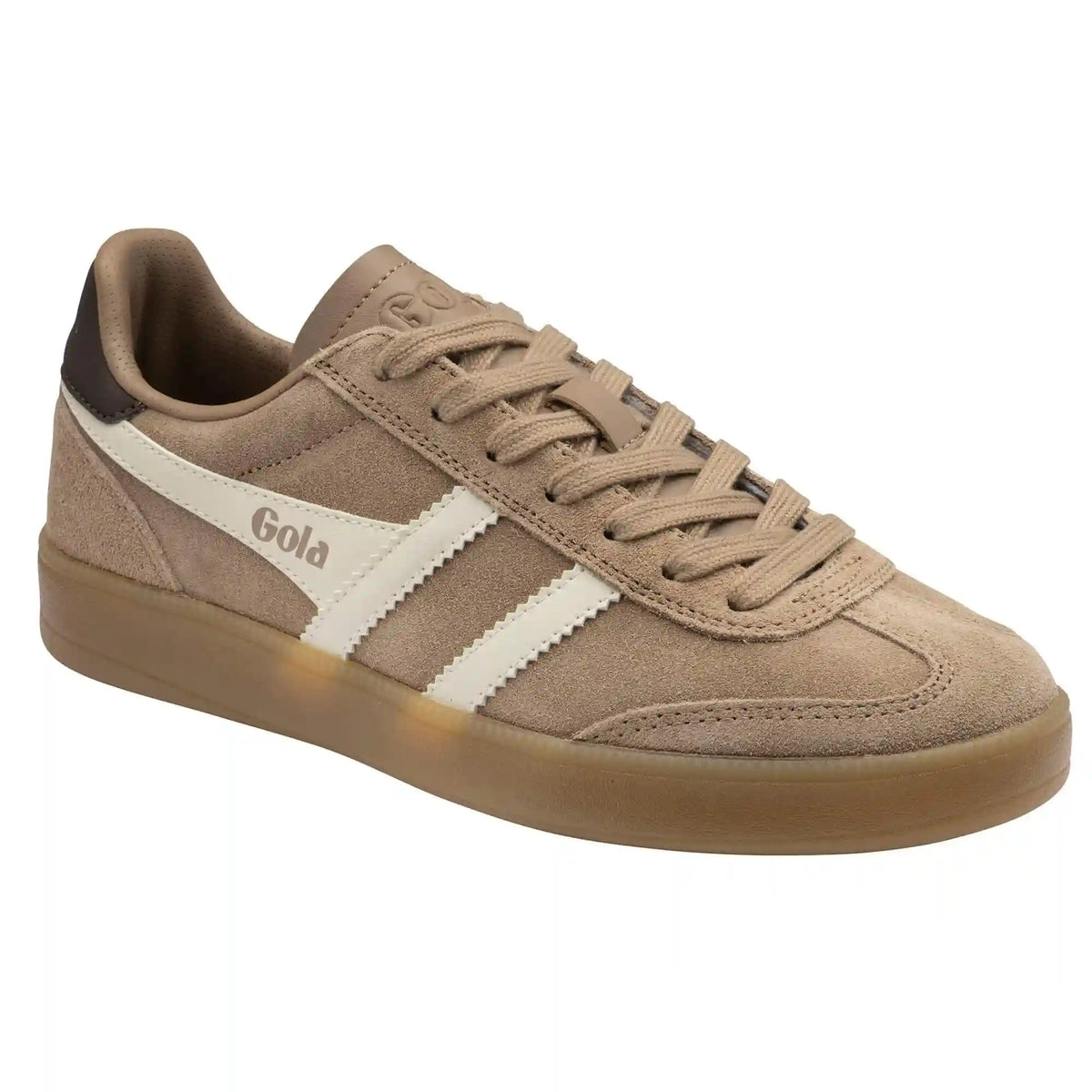 Gola Classics Women's Viper Sneakers - Cappuccino/Off White/Dark Brown/Gum