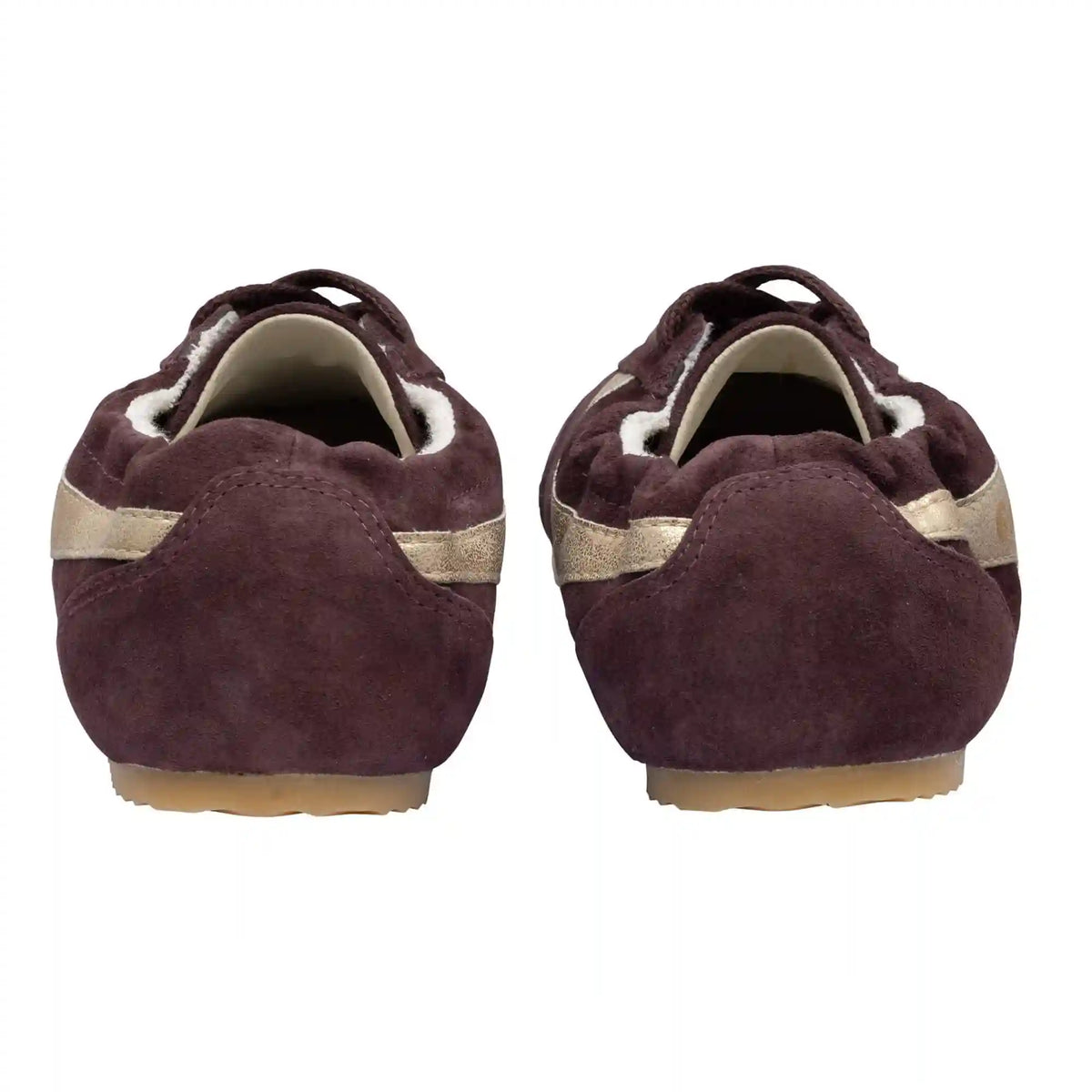 Gola Classics Women's Aurora Sneakers - Cocoa/Gold