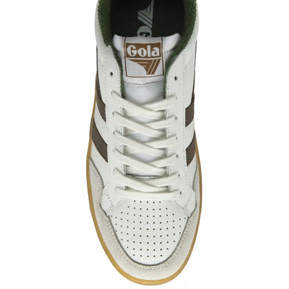 Gola Classics Men's Eagle '86 Sneakers - White/Otter/Evergreen/Gum