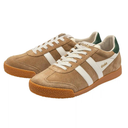 Gola Classics Women's Elan Sneakers - Brown Sugar/Off White/Evergreen
