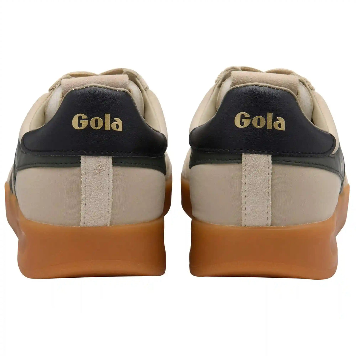 Gola Classics Men's Cyclone Nylon Sneakers - Bone/Dark Khaki/Black/Gum