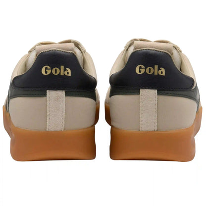 Gola Classics Men's Cyclone Nylon Sneakers - Bone/Dark Khaki/Black/Gum