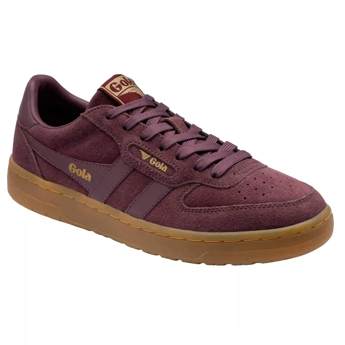 Gola Classics Women's Hawk Suede '86 Sneakers - Windsor Wine/Gum